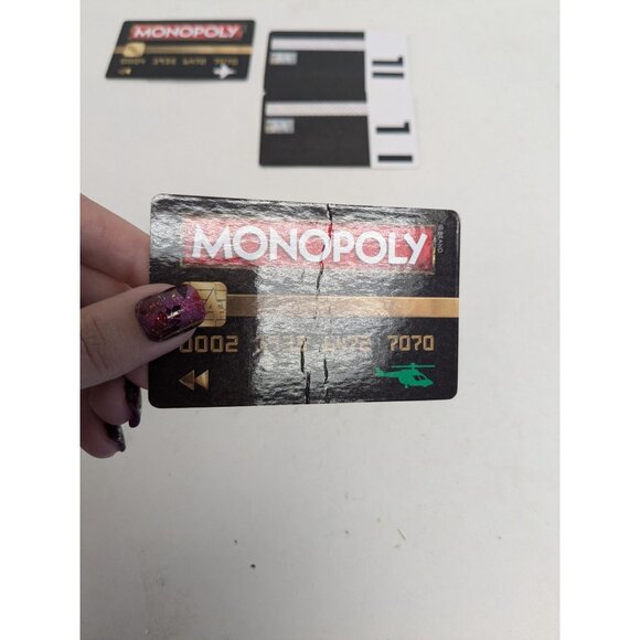 Monopoly Ultimate Banking 2015 Replacement 4 Credit Cards ATM Complete Tokens - Picture 4 of 5